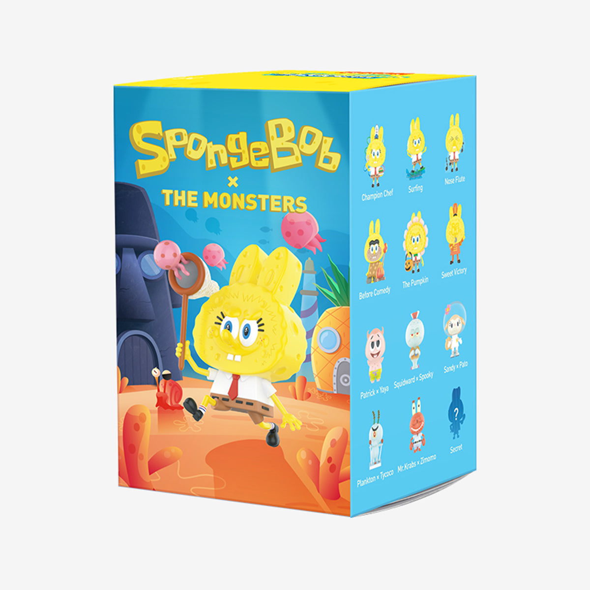 Figurine Labubu × SpongeBob – Squidward x Spooky