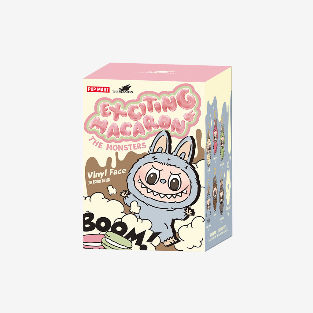 Labubu Vinyl Face Blind Box – Série Exciting Macaron