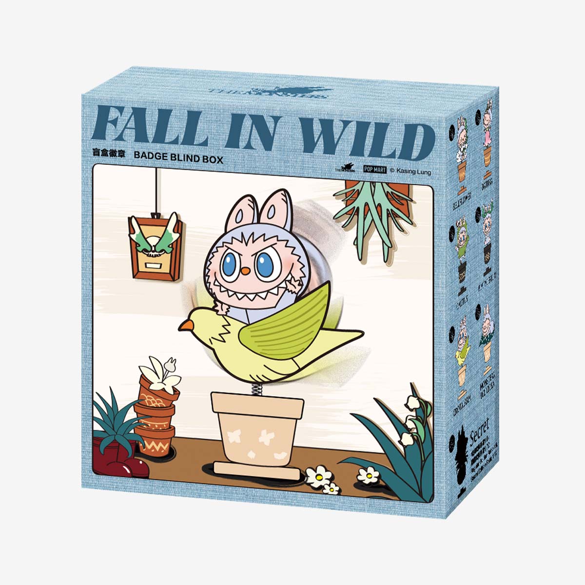 Labubu Badge The Gleeman – Fall In Wild Série (Édition Secrète)