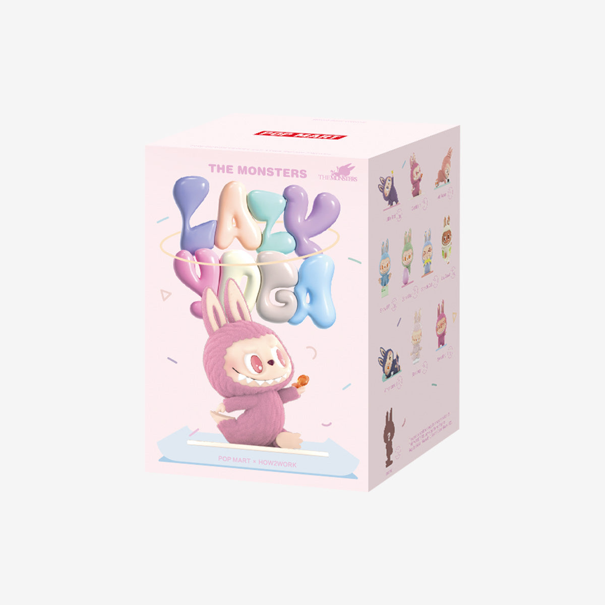Figurine Labubu Ab Roller – Série Lazy Yoga