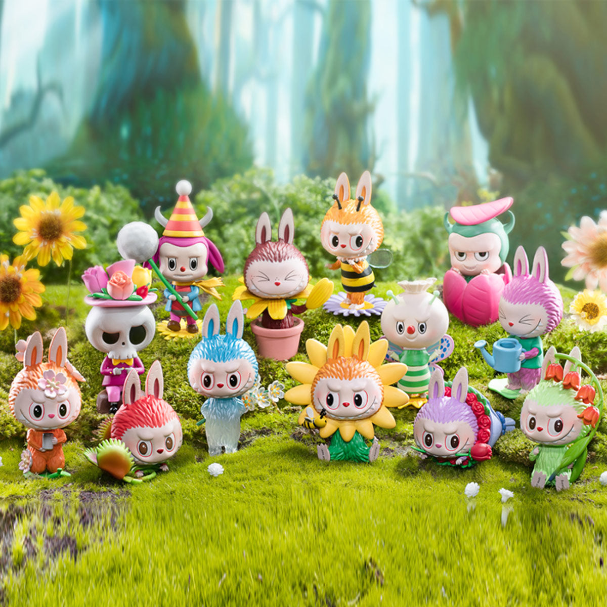 LABUBU FIGURE - FLOWER ELVES