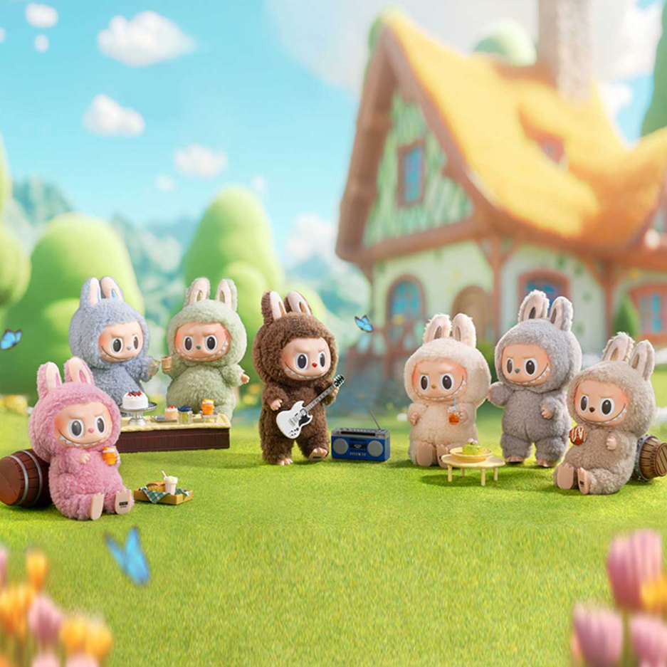 Labubu The Monsters - Exciting Macaron (x6)