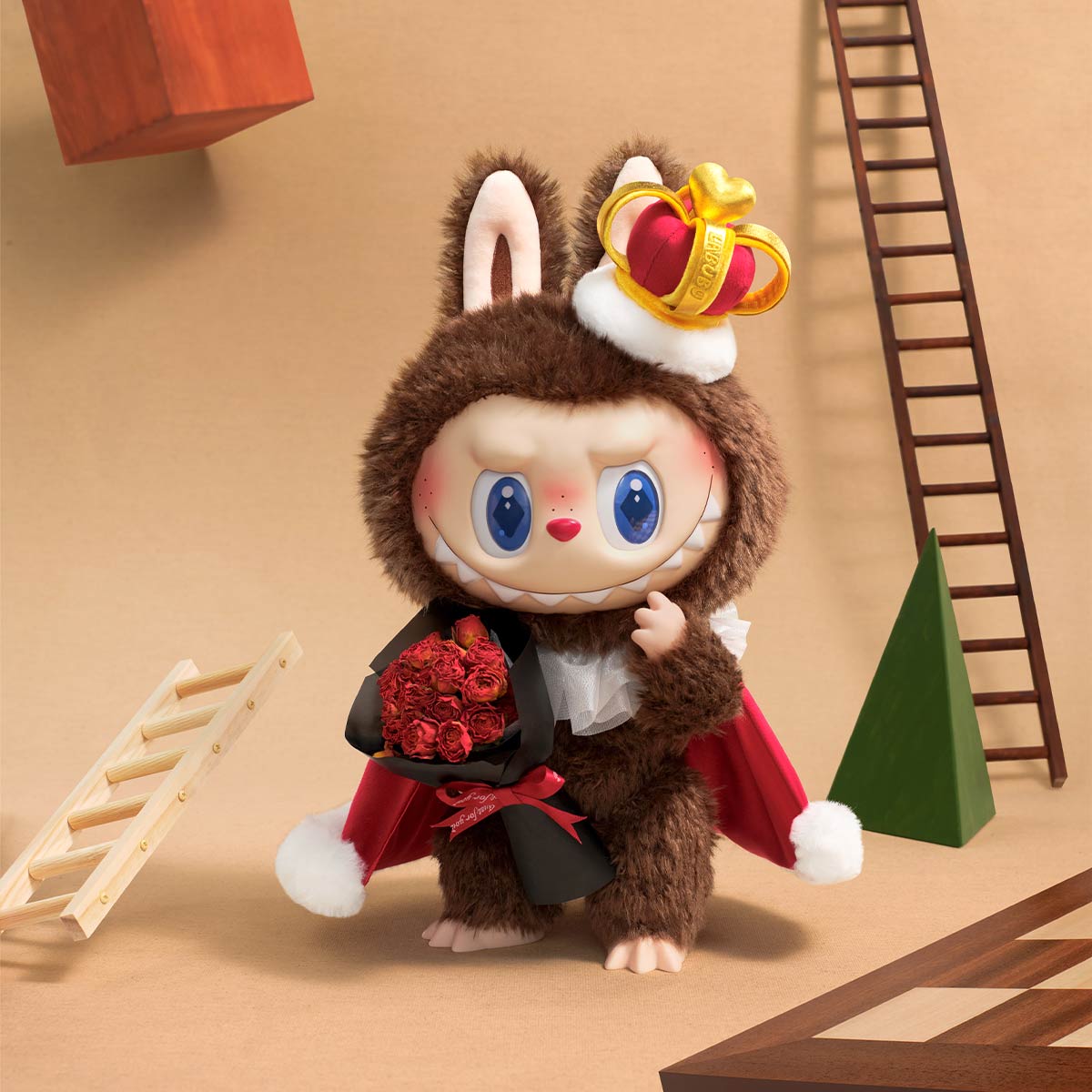 Peluche Labubu Vinyl Plush Doll – Let’s Checkmate Series