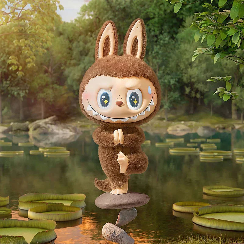 Figurine Labubu Lazy Yoga Series - The Monsters