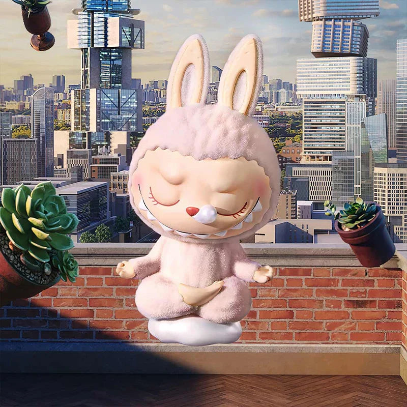 Figurine Labubu Lazy Yoga Series - The Monsters - 10 pièces