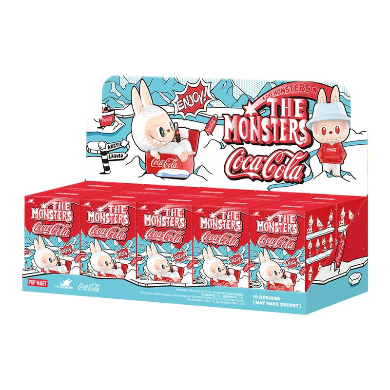 Figurine Labubu x Coca Cola - The Monsters - 10 pièces