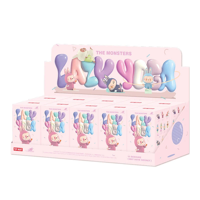 Figurine Labubu Lazy Yoga Series - The Monsters - 10 pièces