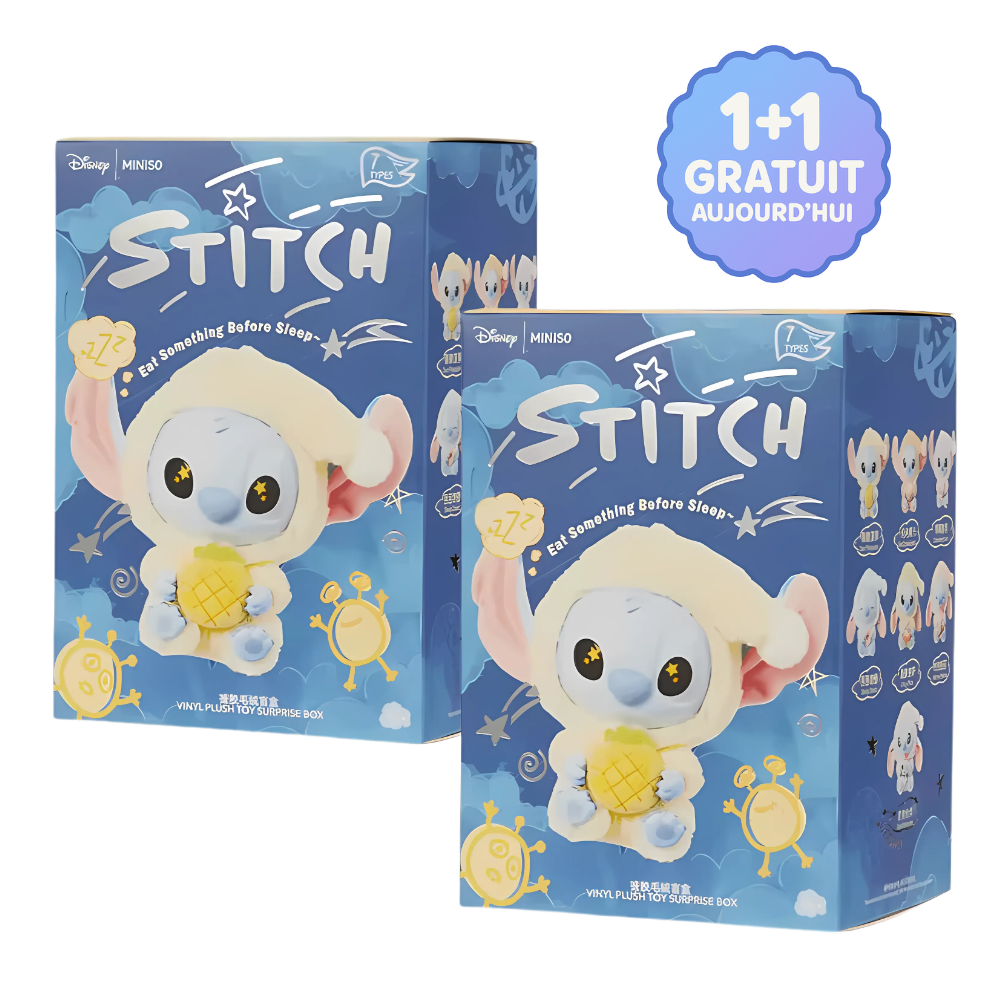 Labubu Stitch Officiel Disney®️ Boîte Mystère Edition Limitée